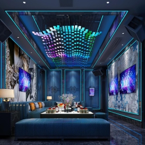 简欧KTV3D模型下载